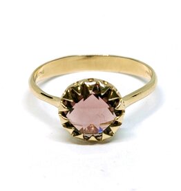 Ring - Goud - Rodoliet