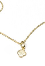 Bo Gold Necklace - Gold - Clover