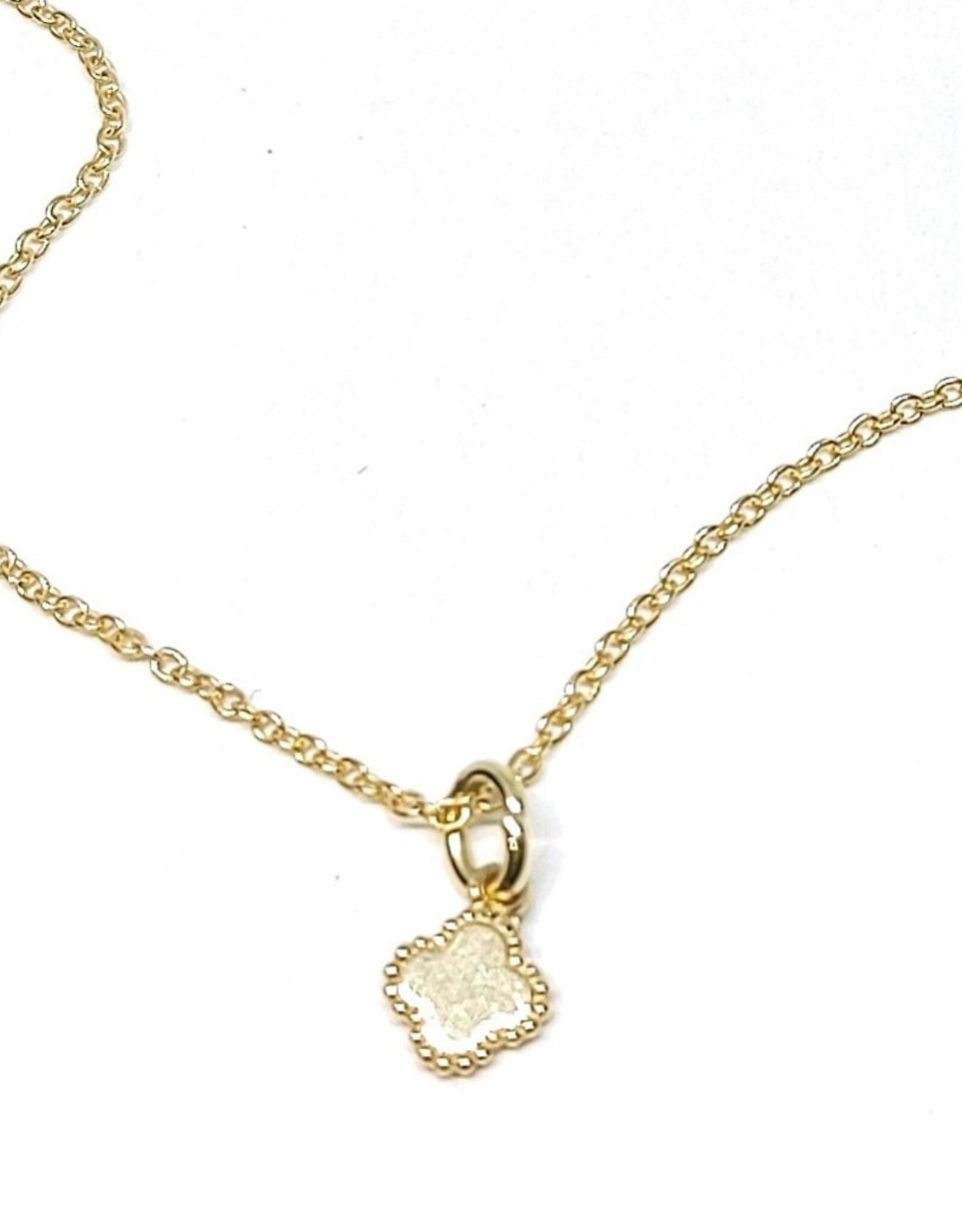 Bo Gold Necklace - Gold - Clover
