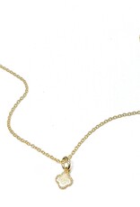 Bo Gold Necklace - Gold - Clover