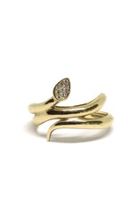 Navarro Ring - Goud - Slang