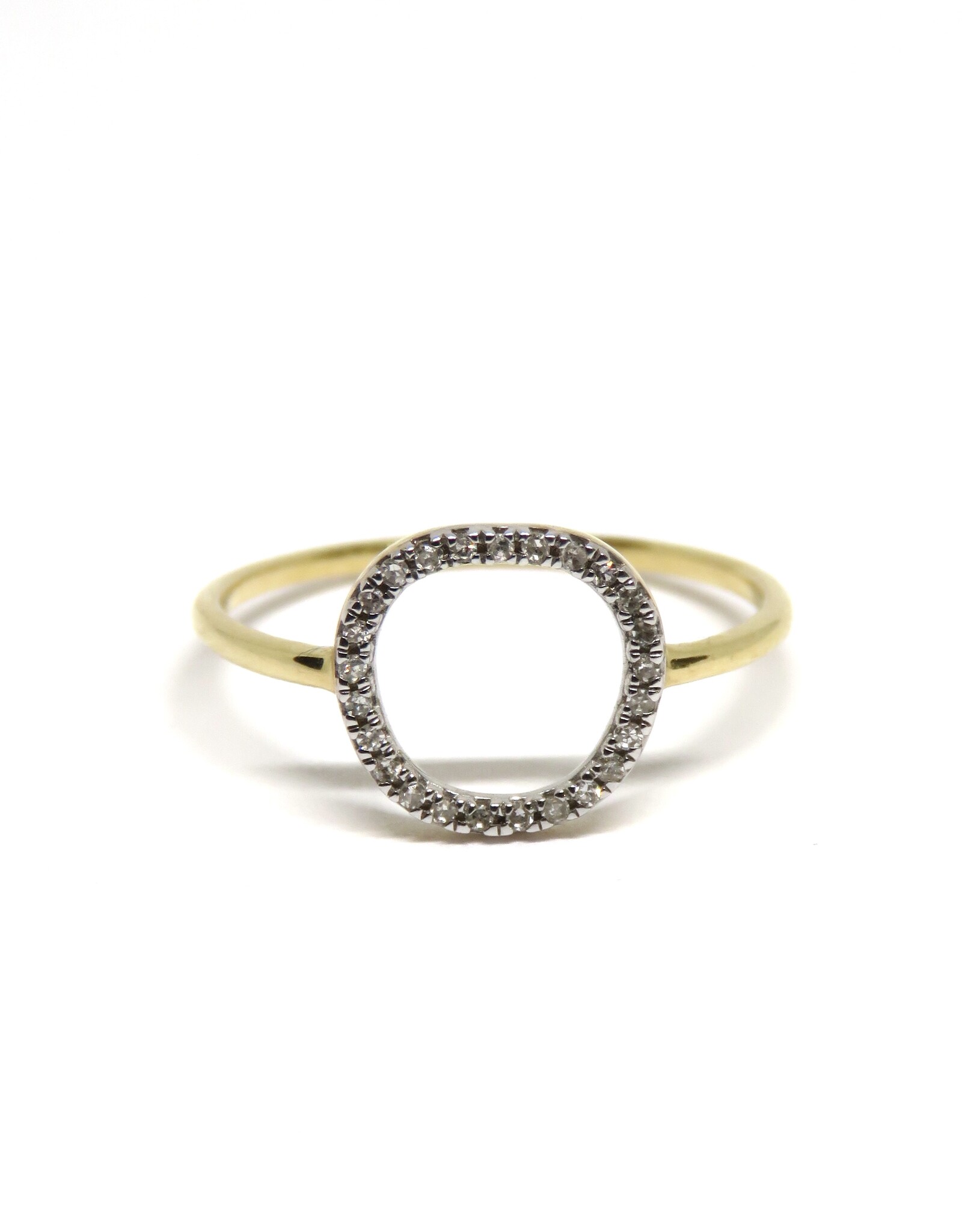 Bo Gold Ring - Gold - Diamonds