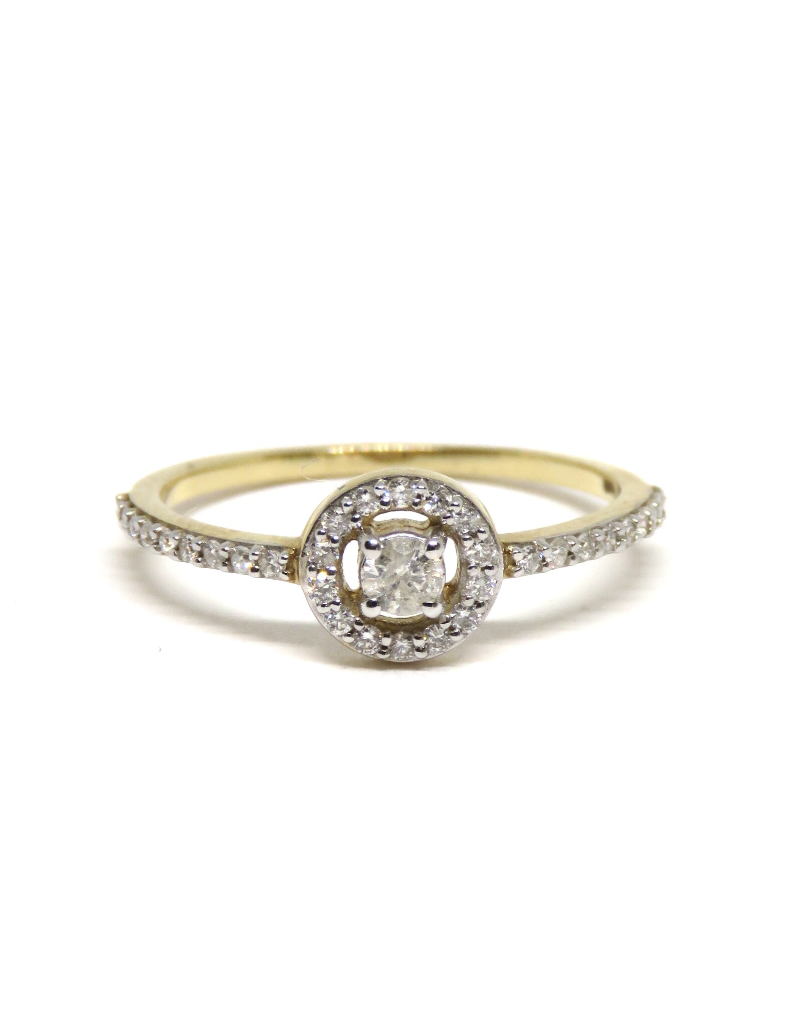 Bo Gold Ring - Gold  - Diamonds