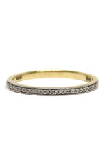 Bo Gold Ring - Goud - Diamantjes