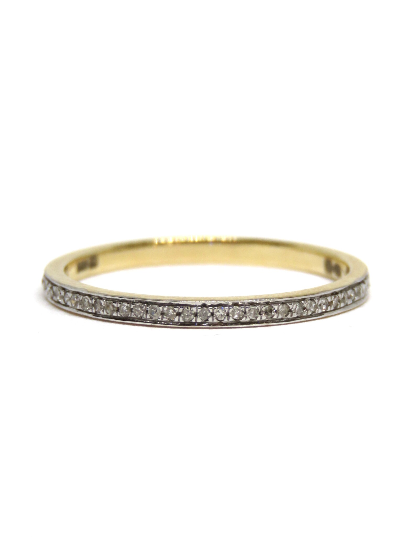 Bo Gold Ring - Goud - Diamantjes