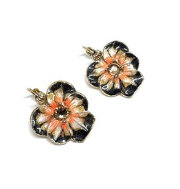 GAS Bijoux Earrings - Pensee Enamel