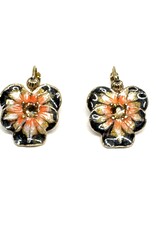 GAS Bijoux Oorbellen - Pensee Enamel
