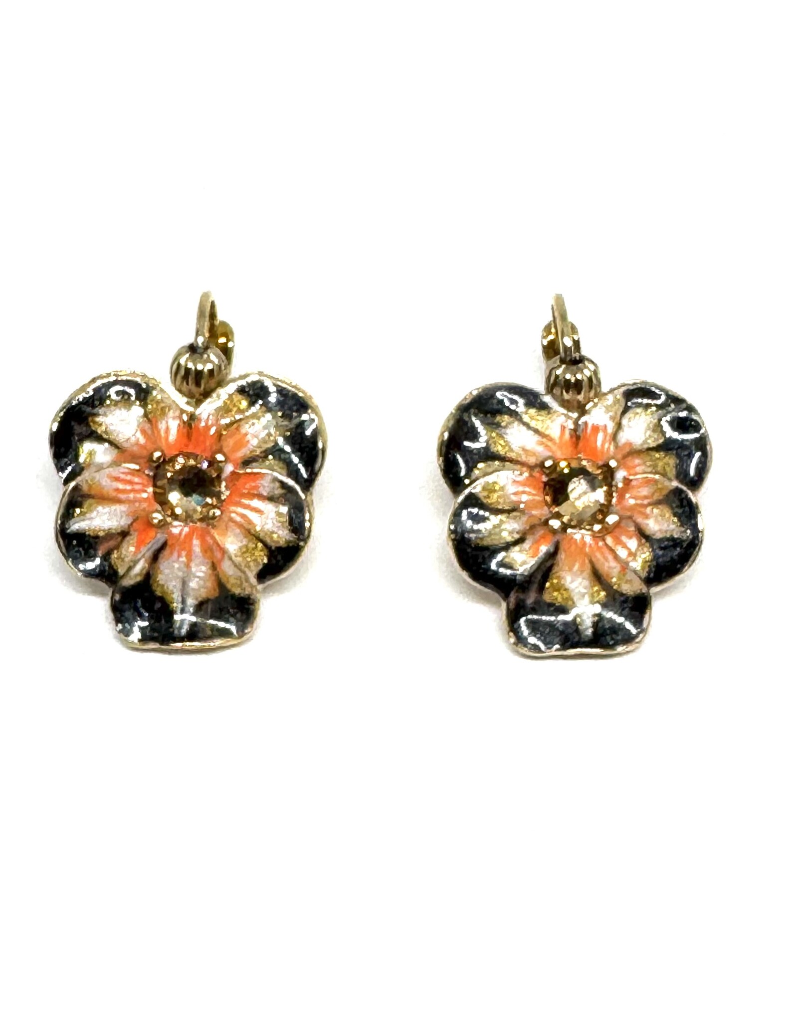 GAS Bijoux Oorbellen - Pensee Enamel