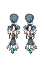 Ayala Bar Earrings Emerald Reflection Set, Jadiva