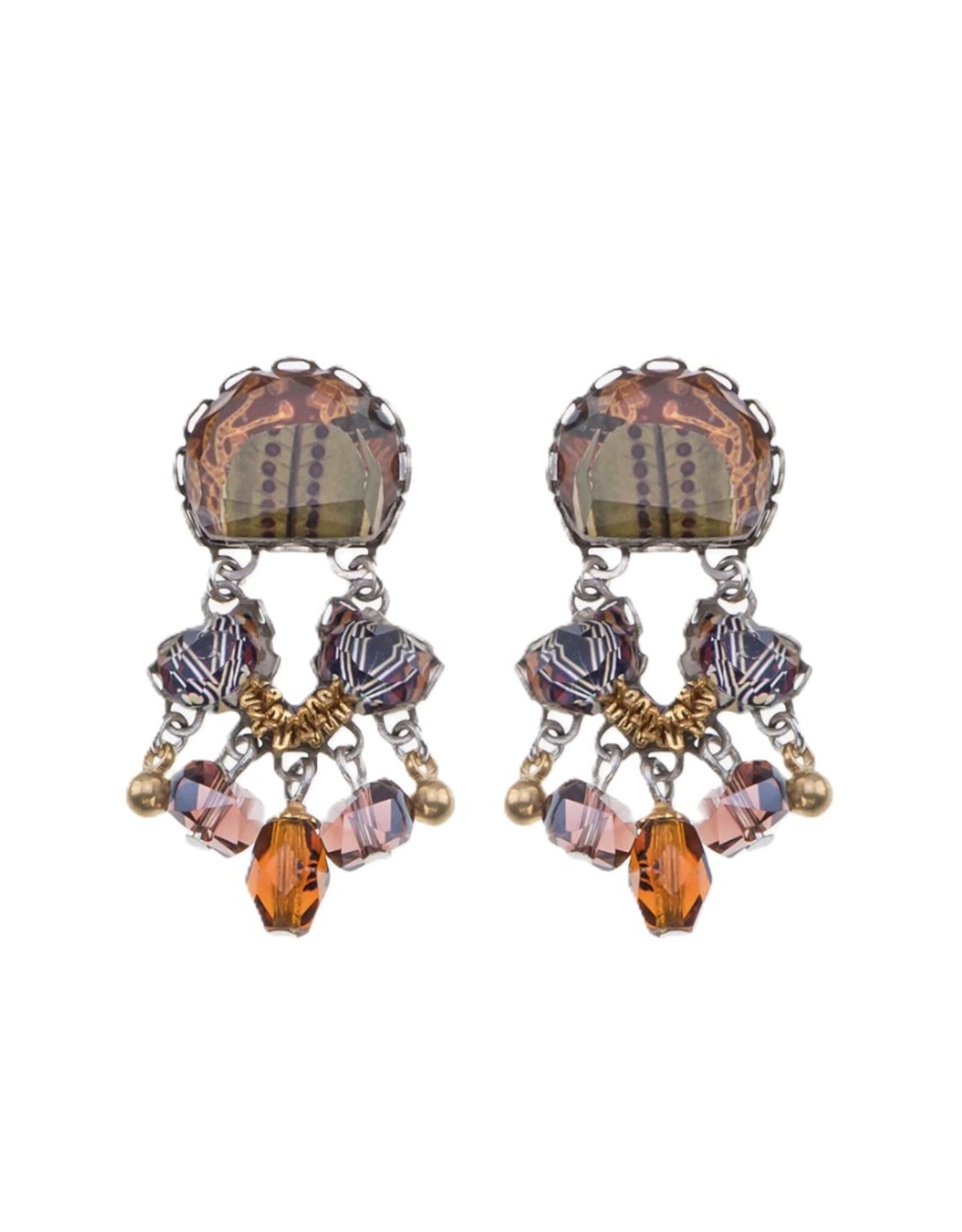 Ayala Bar Earrings Golden Dunes Set, Molara