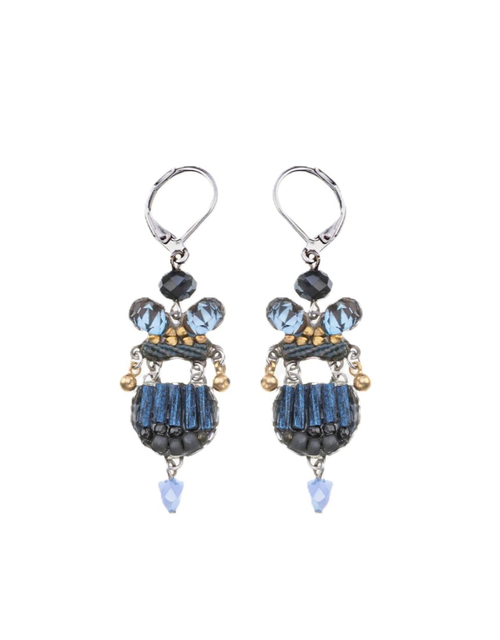 Ayala Bar Earrings Indigo Summits Set, Leila