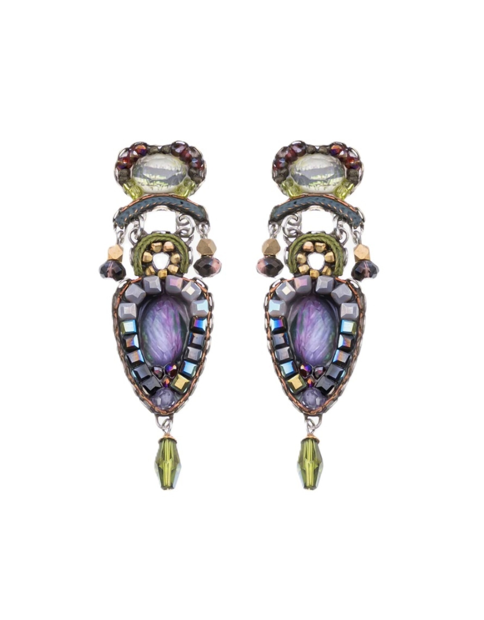 Ayala Bar Earrings Silent Shadows Set, Shadow