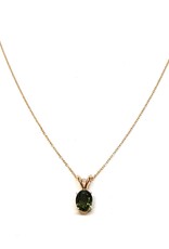 Bo Gold Ketting - Goud - Tourmalijn