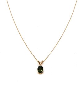 Bo Gold Ketting - Goud - Tourmalijn