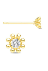 Bo Gold Earrings - Gold - Diamond - Copy - Copy