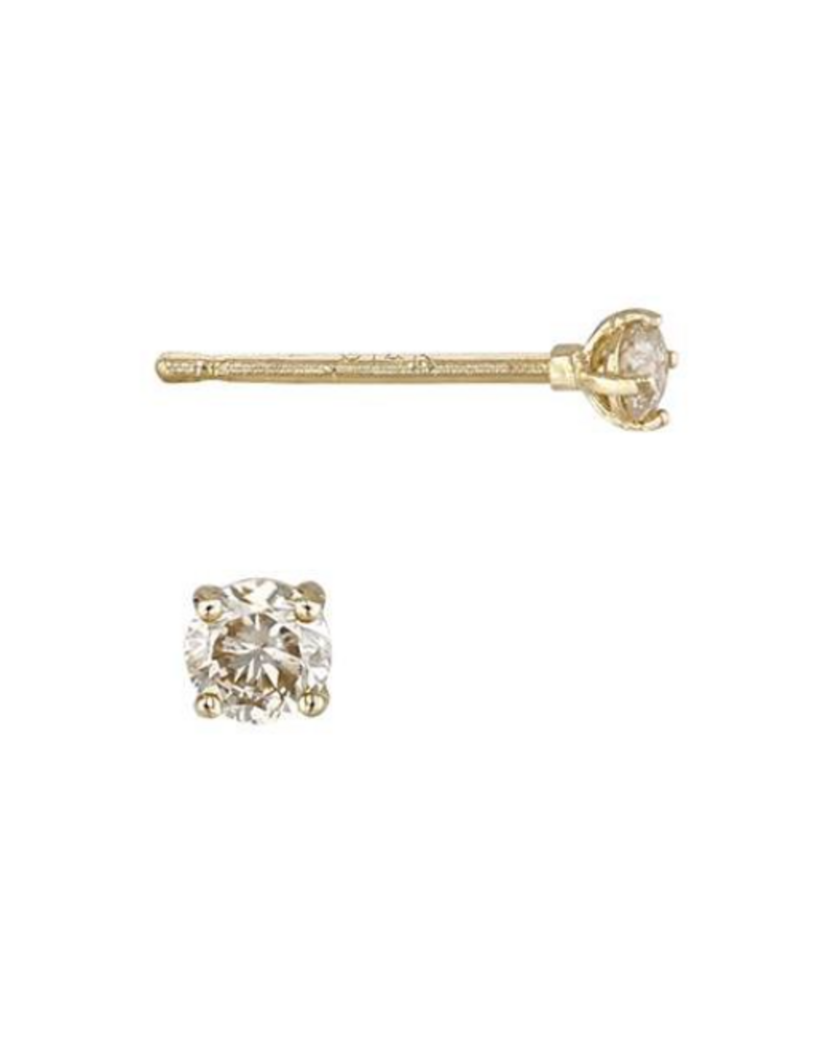 Bo Gold Oorbellen - Goud  - Diamant