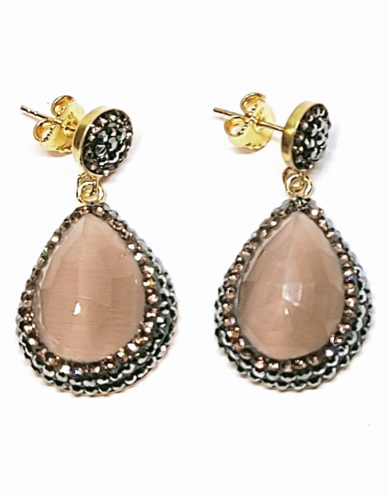 Sarah Lou Earrings - Cat eye