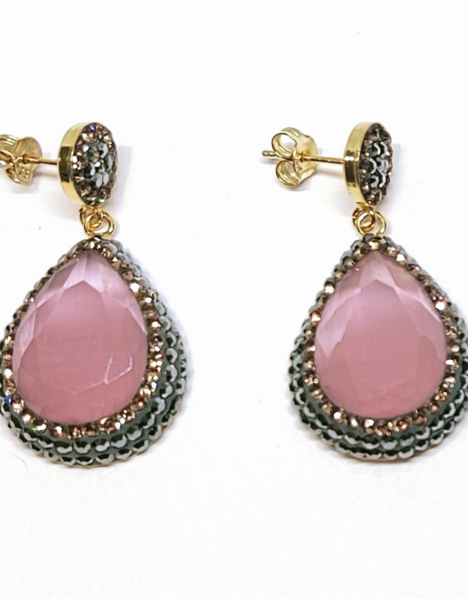 Sarah Lou Earrings - Cat eye