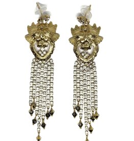 GAS Bijoux Oorbellen - Oaxaca Coeur Strass