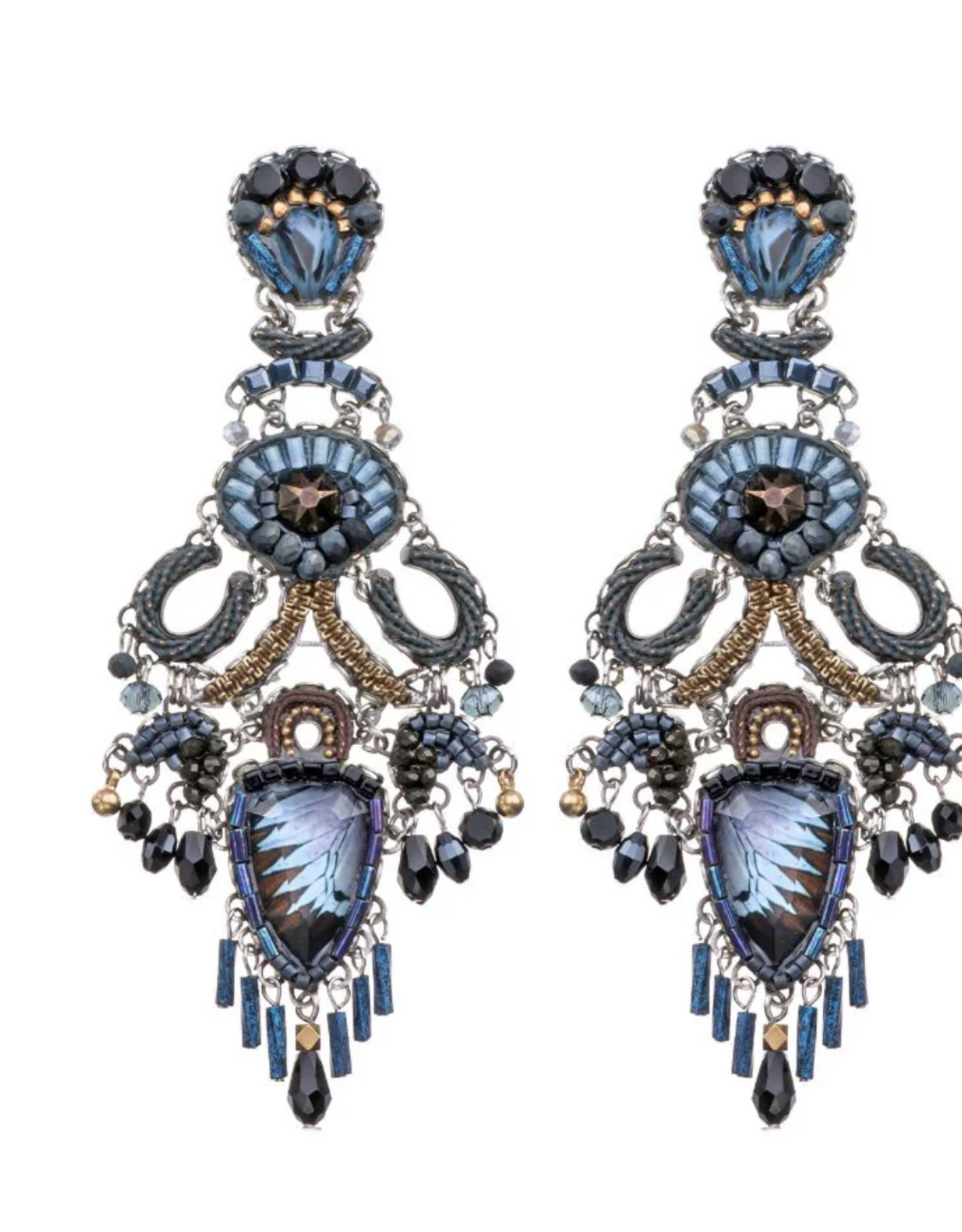 Ayala Bar Earrings  Indigo Summits Set