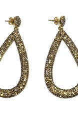 Sarah Lou Earrings - Strass Large