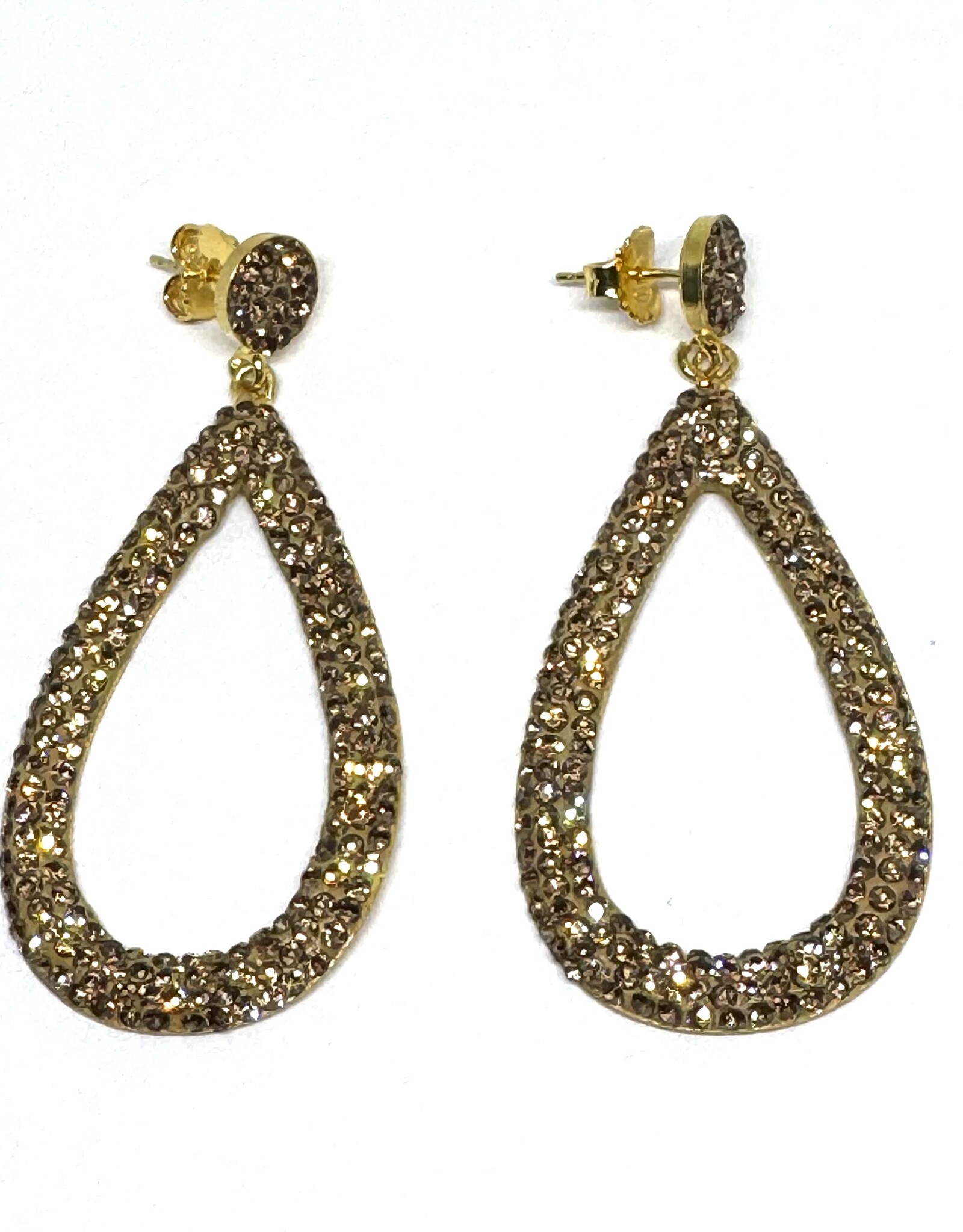Sarah Lou Oorbellen - Strass