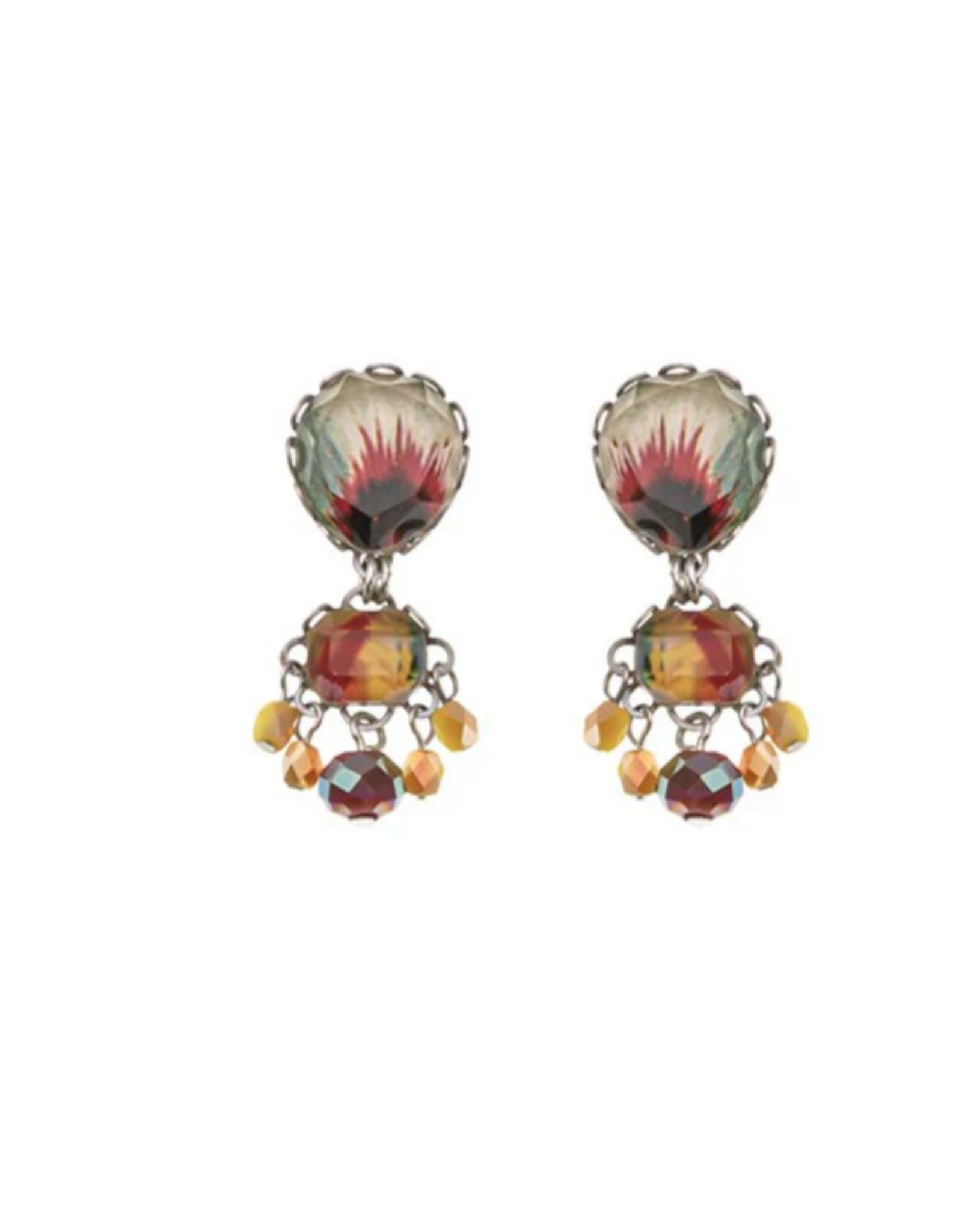 Ayala Bar Earrings  Sun Flower Set