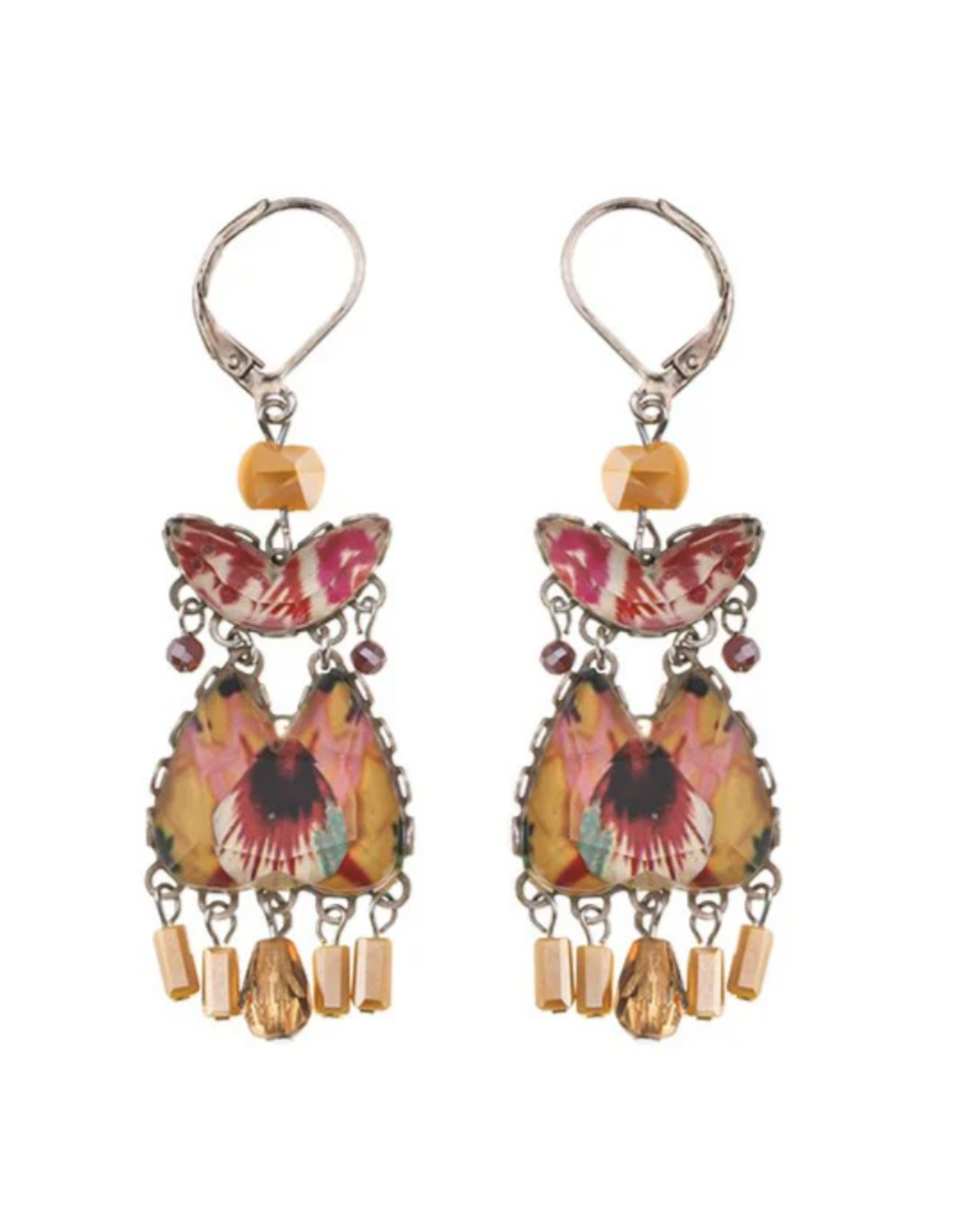 Ayala Bar Earrings  Sun Flower Set