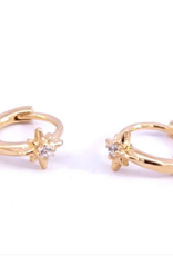 Rose Marie Earrings - Small hoop