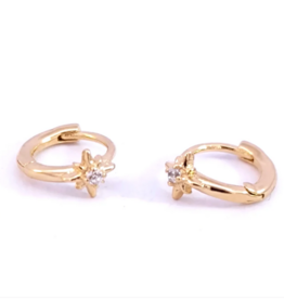 Rose Marie Earrings - Small hoop