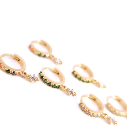 Rose Marie Earrings - Mini hoop multi
