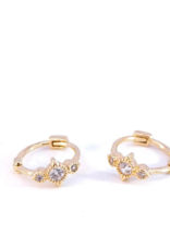 Rose Marie Earrings - Small hoop