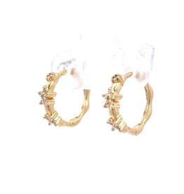 Rose Marie Earrings - Hoop