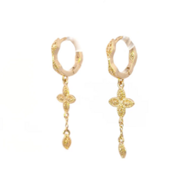 Rose Marie Earrings - Small hoop