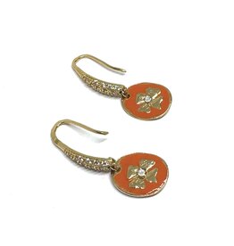 GAS Bijoux Oorbellen - Tao Clover Enamel