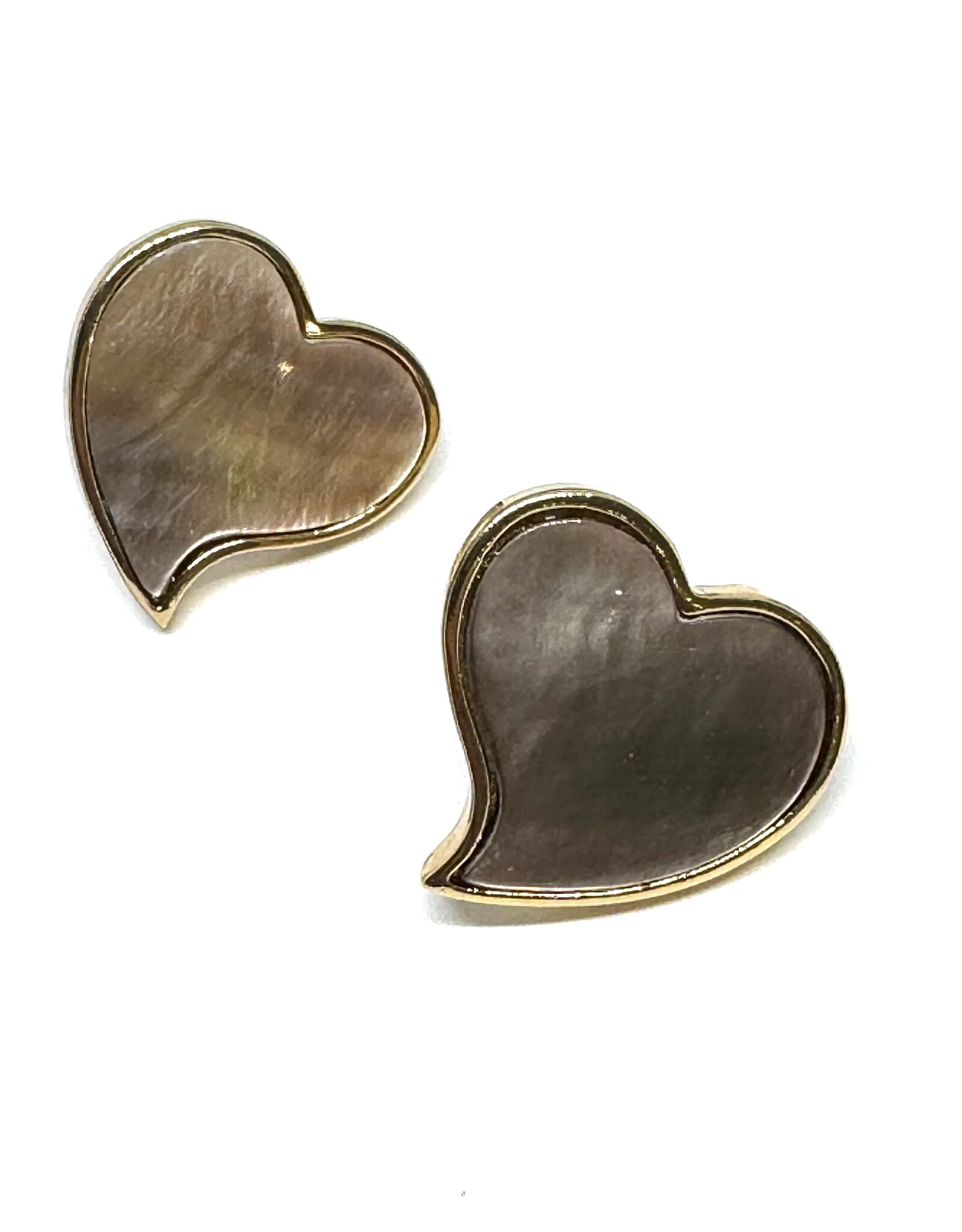GAS Bijoux Oorbellen - Coeur - Mother of Pearl