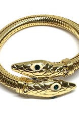 GAS Bijoux Armband - Cobra Verguld