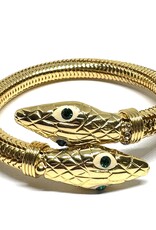 GAS Bijoux Bracelet - Cobra Gold Plated