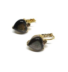 GAS Bijoux Oorbellen - Coeur - Mother of Pearl