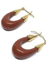 GAS Bijoux Oorbellen - Acetate Ecume