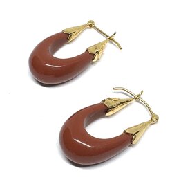 GAS Bijoux Earrings -Acetate Ecume