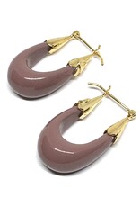 GAS Bijoux Oorbellen - Acetate Ecume