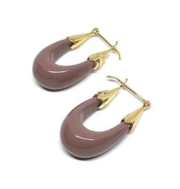 GAS Bijoux Earrings -Acetate Ecume