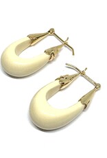 GAS Bijoux Oorbellen - Acetate Ecume