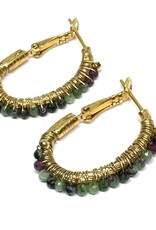 GAS Bijoux Earrings - Lyre Hoop