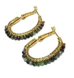 GAS Bijoux Earrings - Lyre Hoop