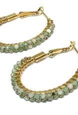 GAS Bijoux Earrings - Lyre Hoop