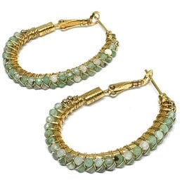 GAS Bijoux Earrings - Lyre Hoop