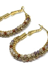GAS Bijoux Earrings - Lyre Hoop
