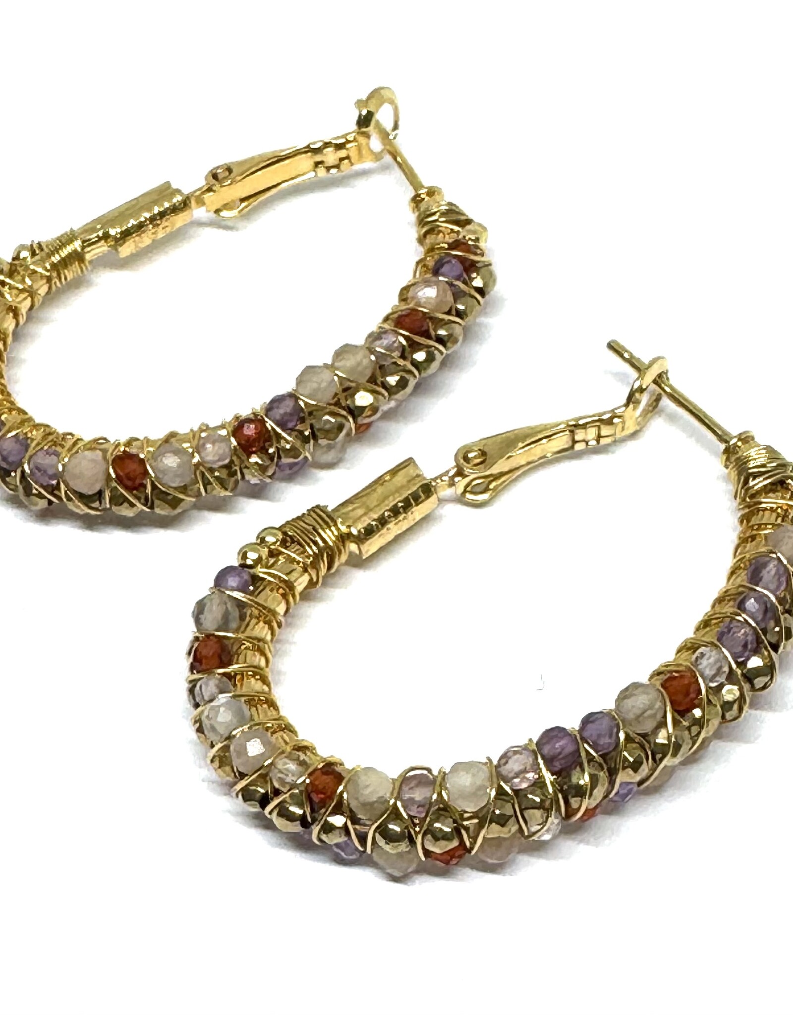 GAS Bijoux Oorbellen - Lyre Hoop